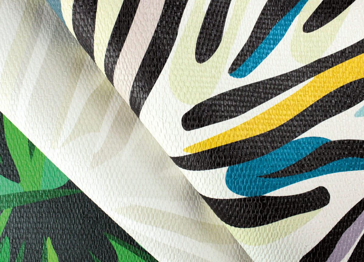 Missoni Home Flora Wallpaper Sample - Multicolor