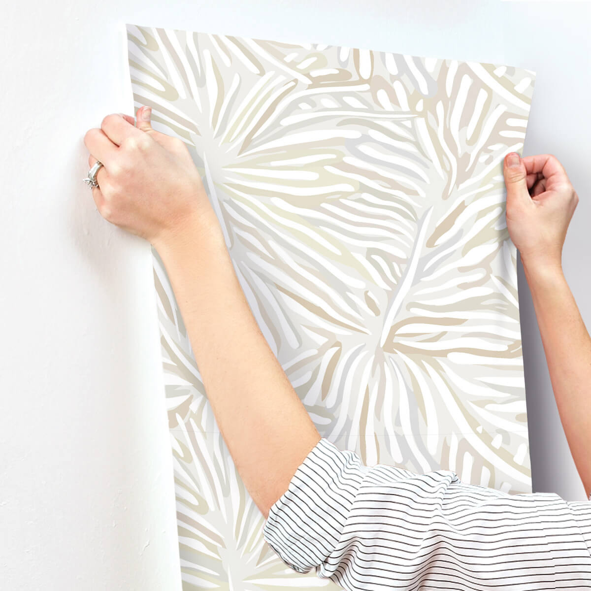 Missoni Home Flora Wallpaper - Neutral