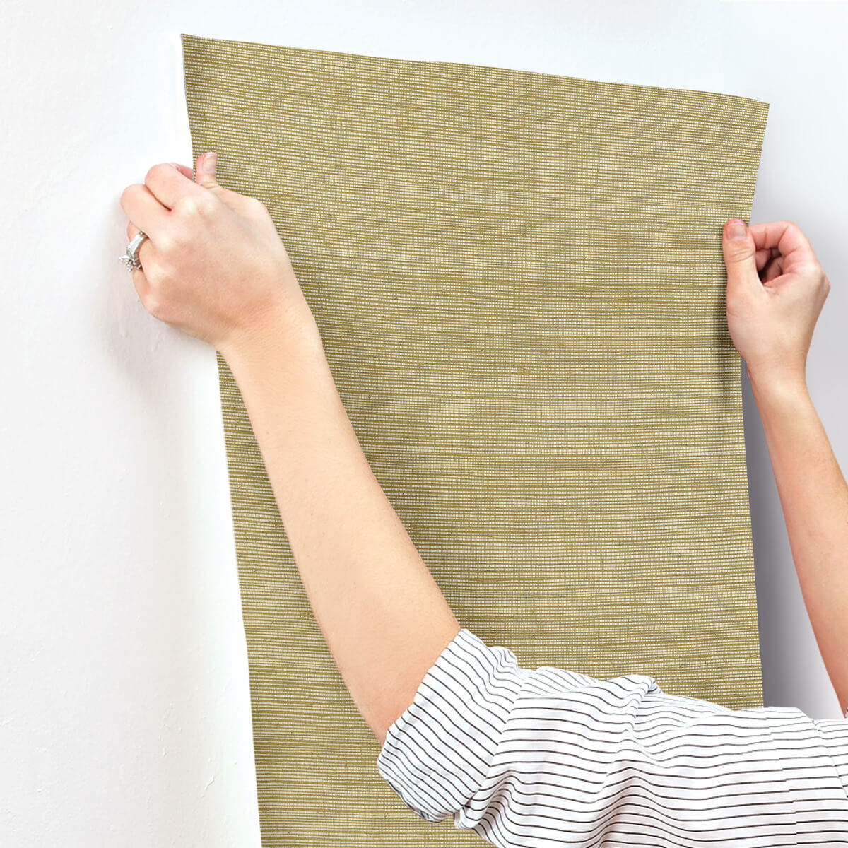 Missoni Home Raffia Grasscloth Wallpaper Sample - Natural