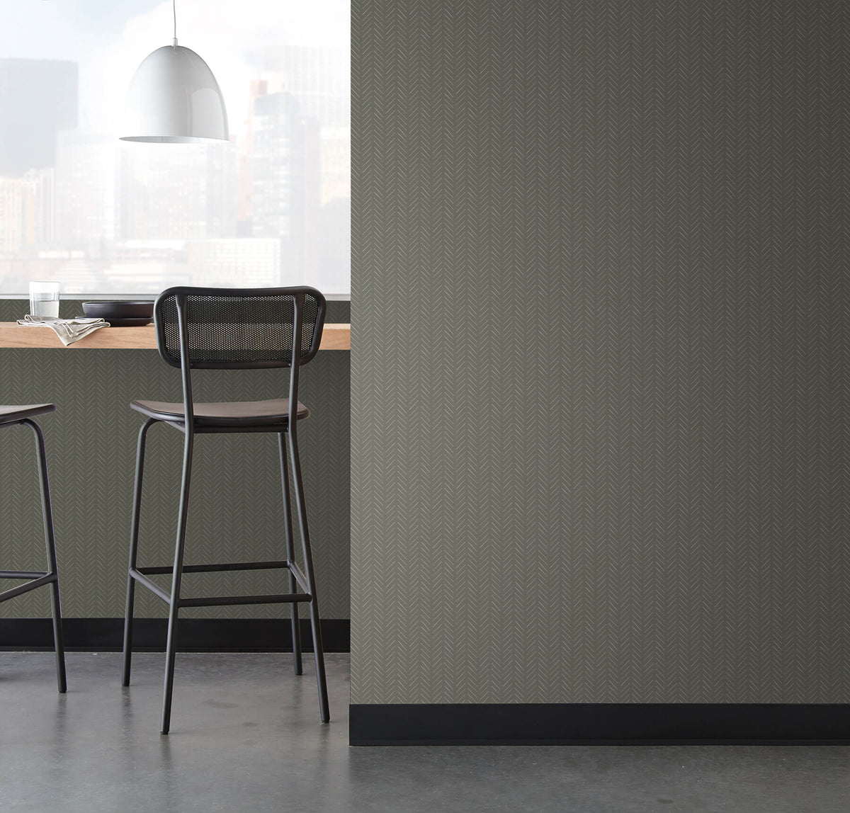54 in. Magnolia Home High Performance Stroll Wallpaper Sample - Greenhouse