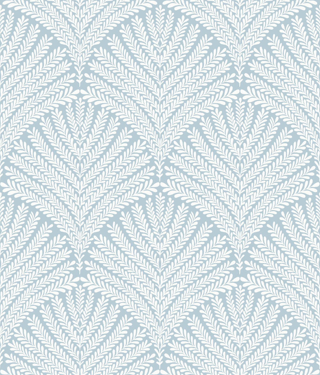York Mediterranean Beachcomber Wallpaper Sample - Blue
