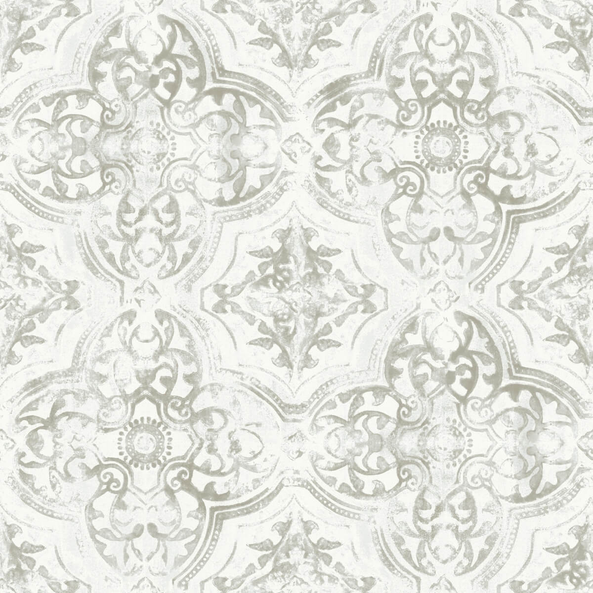 York Mediterranean Quartet Wallpaper - Brown