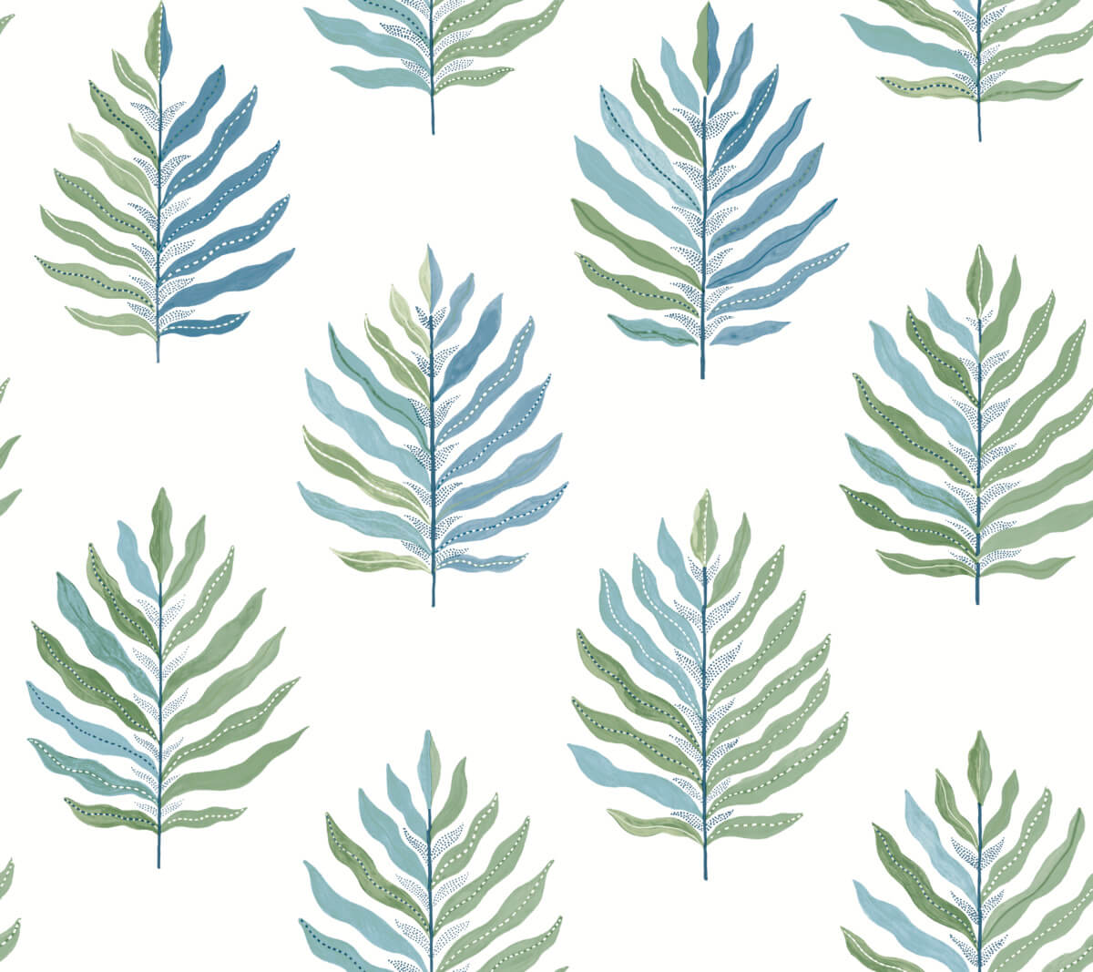 York Montecito Miramar Wallpaper Sample - Lush