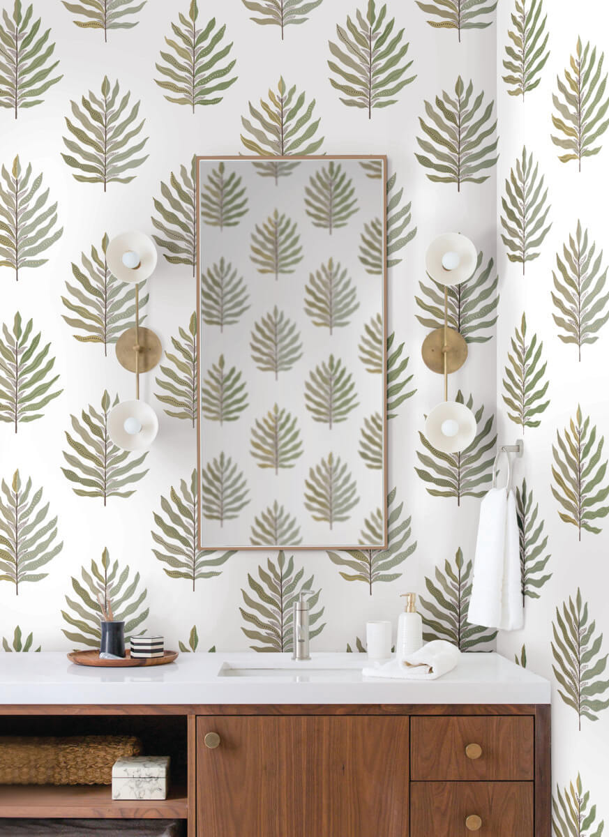 York Montecito Miramar Wallpaper - Desert Palm