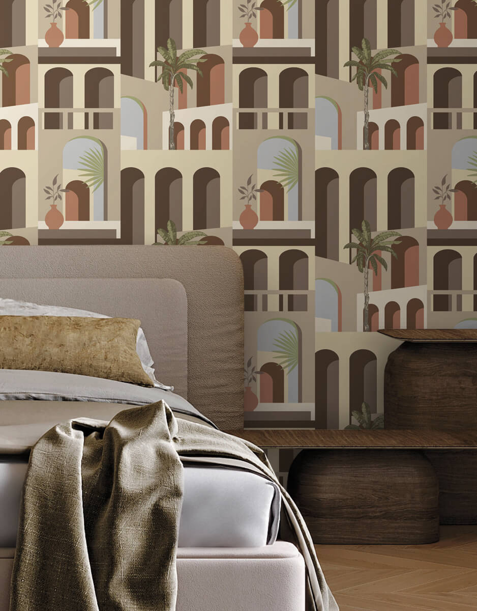 York Montecito Monte Vista Wallpaper - Sunstone