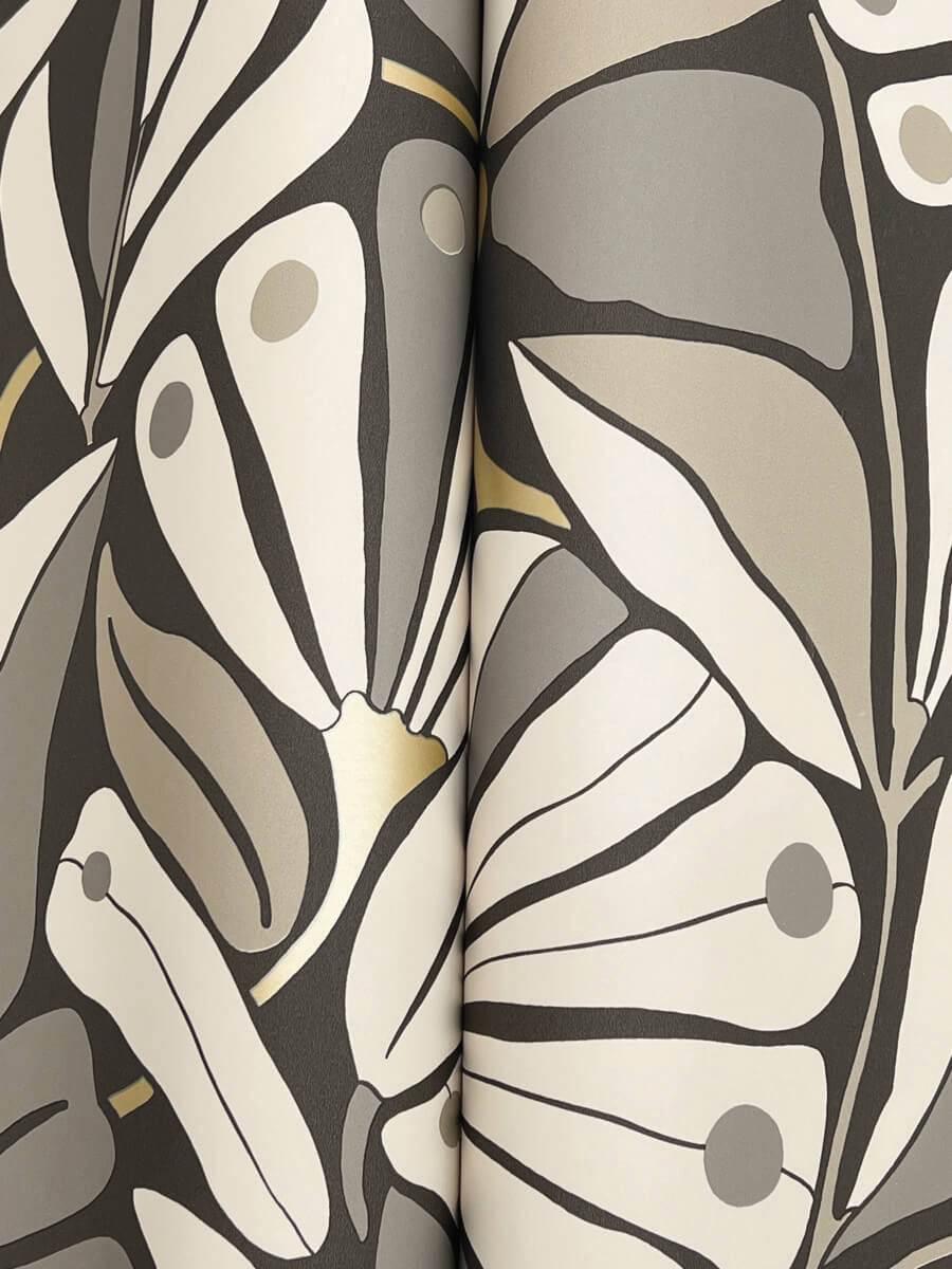 York Montecito Cabana Club Wallpaper Sample - Onyx