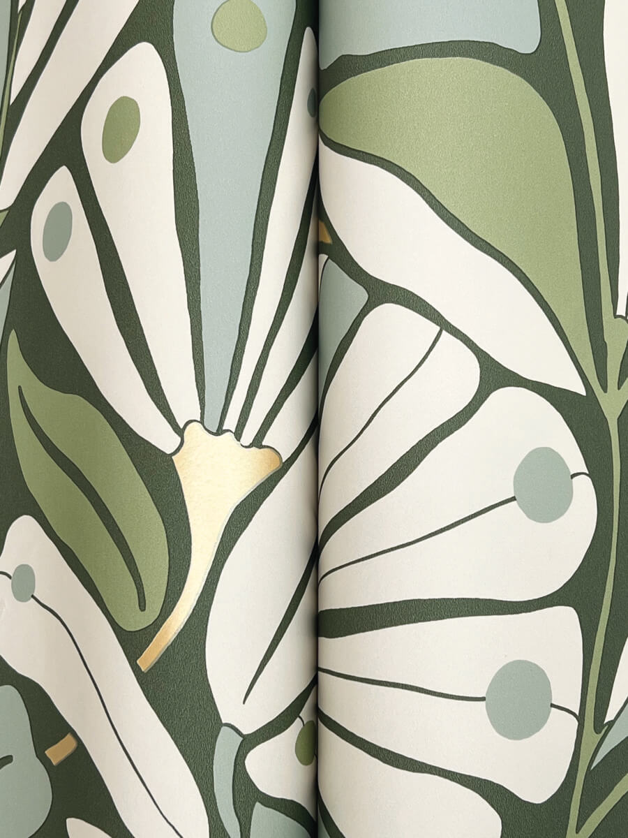 York Montecito Cabana Club Wallpaper Sample - Lush