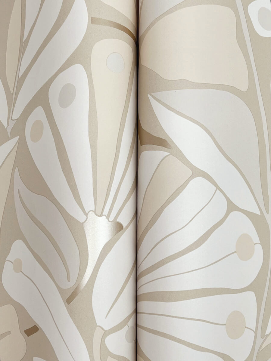 York Montecito Cabana Club Wallpaper - Fog