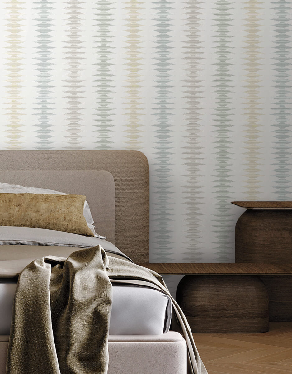 York Montecito Woven Desert Wallpaper Sample - Coastal