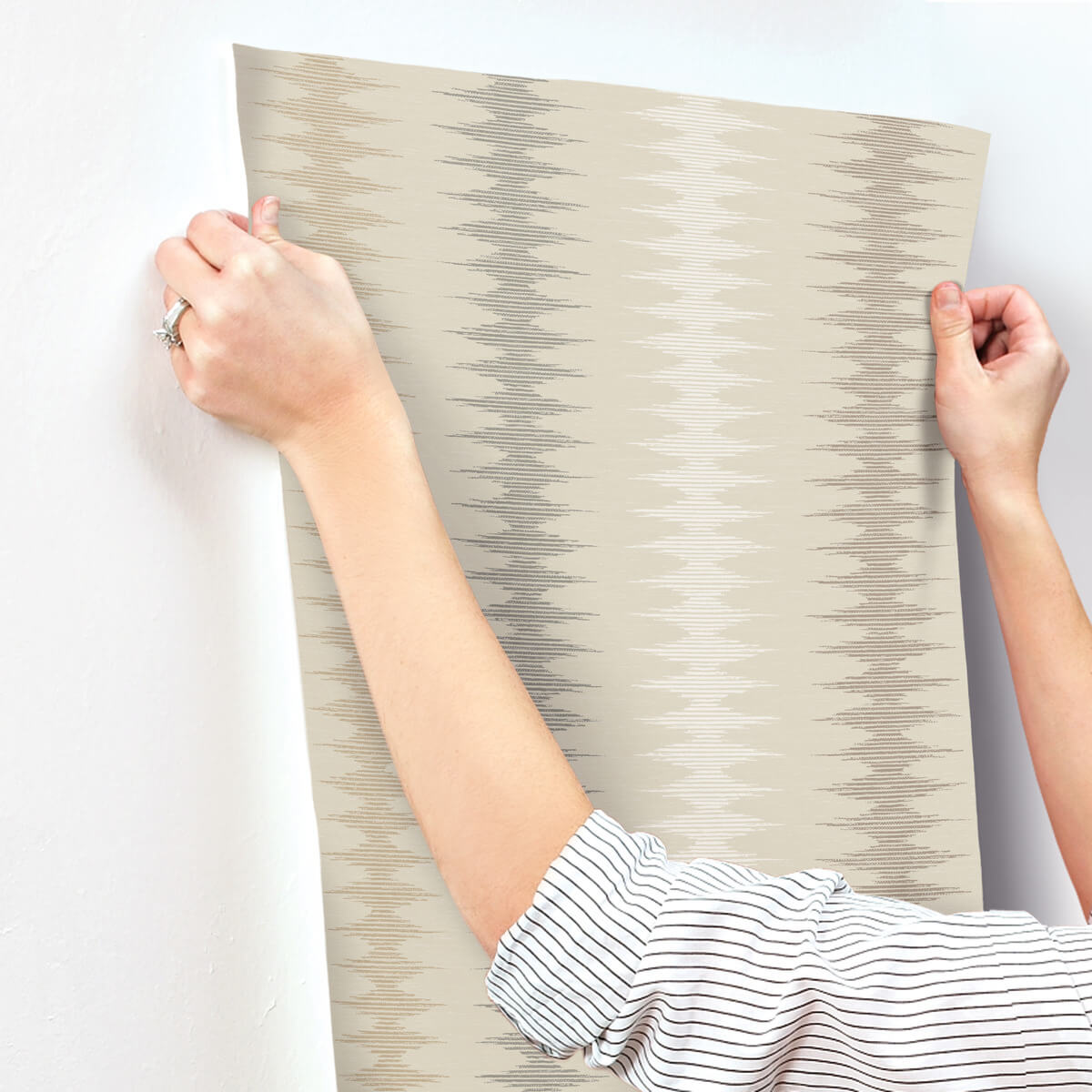 York Montecito Woven Desert Wallpaper Sample - Mirage