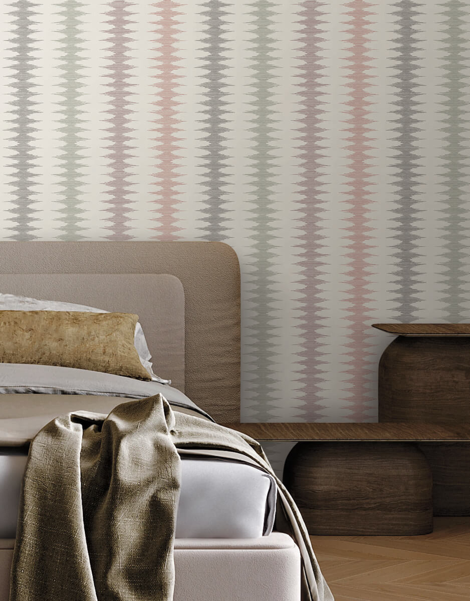 York Montecito Woven Desert Wallpaper - Desert Rose