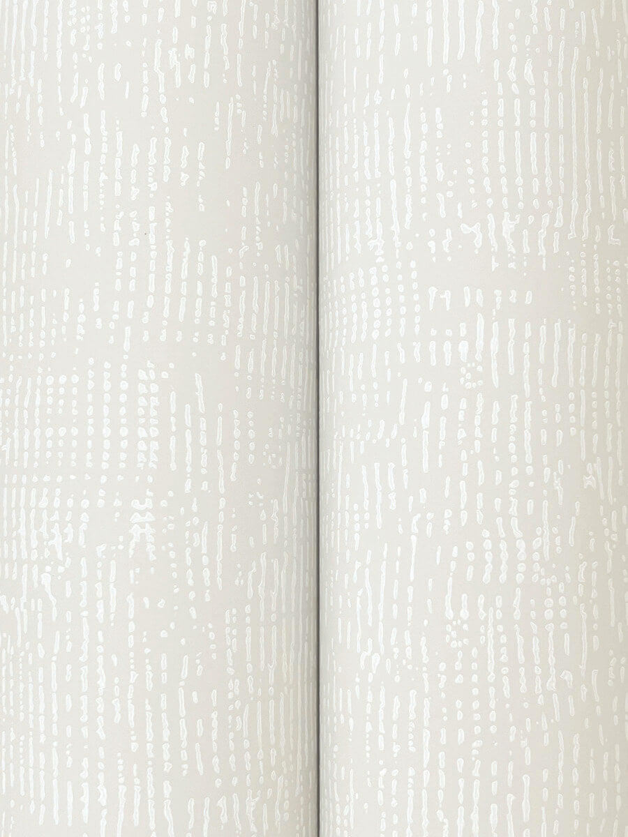 York Montecito Trabadillo Plaster Wallpaper - Salt