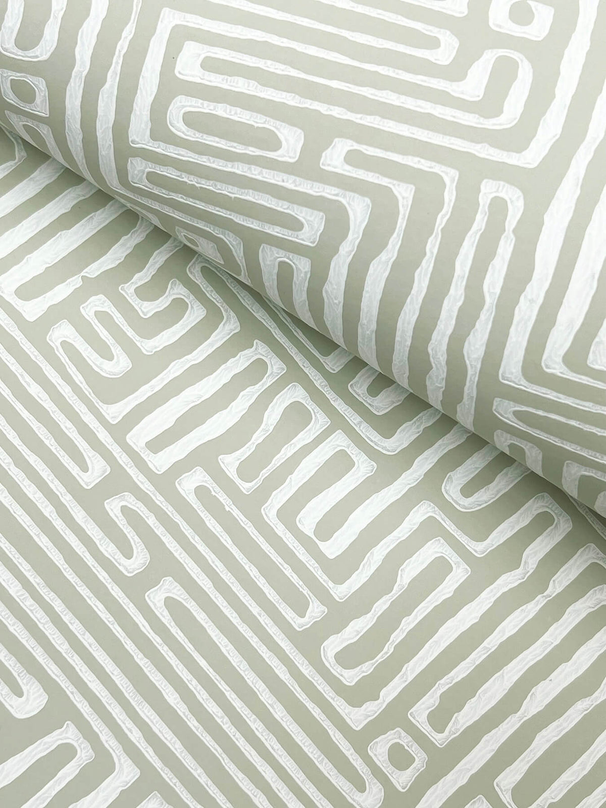 Ronald Redding Astoria Passages Wallpaper Sample - Green