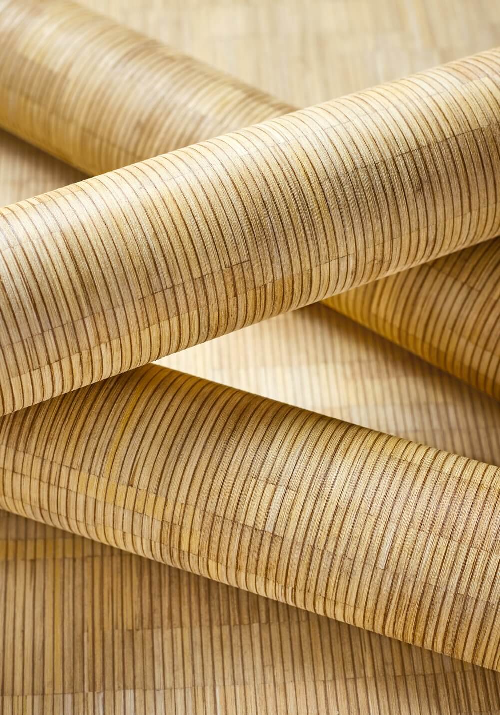 Thibaut Modern Resource Bamboo Mosaic Wallpaper - Natural
