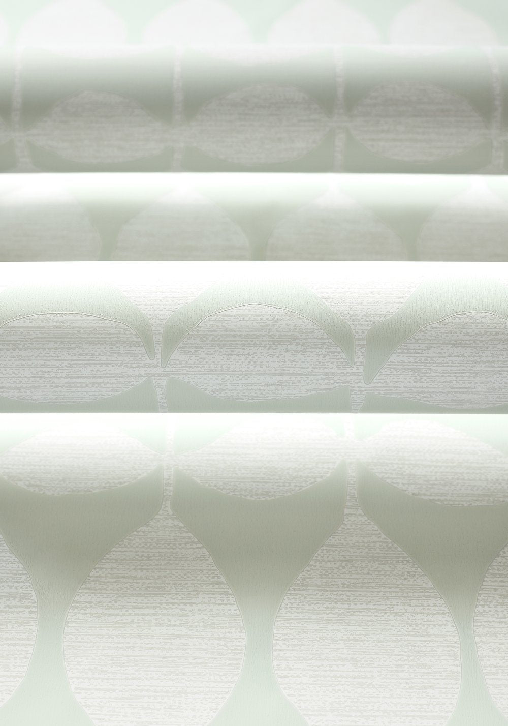 Thibaut Modern Resource Lola Wallpaper Sample - Sage