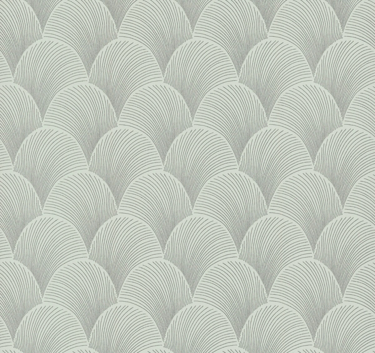 Candice Olson Natural Discovery Metallic Scallop Wallpaper Sample - Light Green