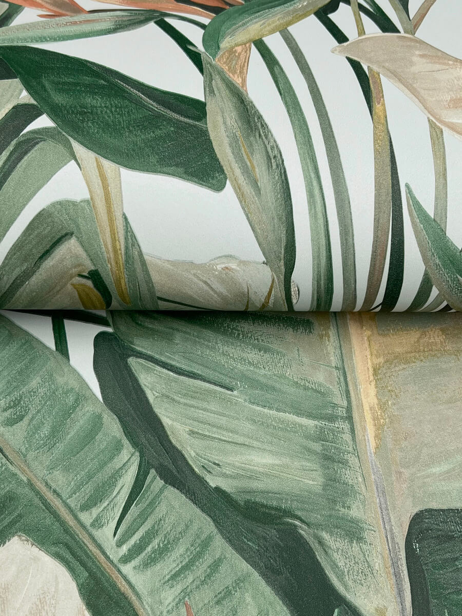 Candice Olson Natural Discovery Tropical Cabana Wallpaper Sample - Spa