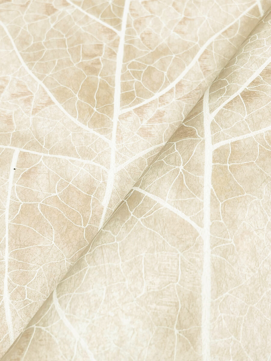 Candice Olson Natural Discovery Dicot Leaf Wallpaper - Beige