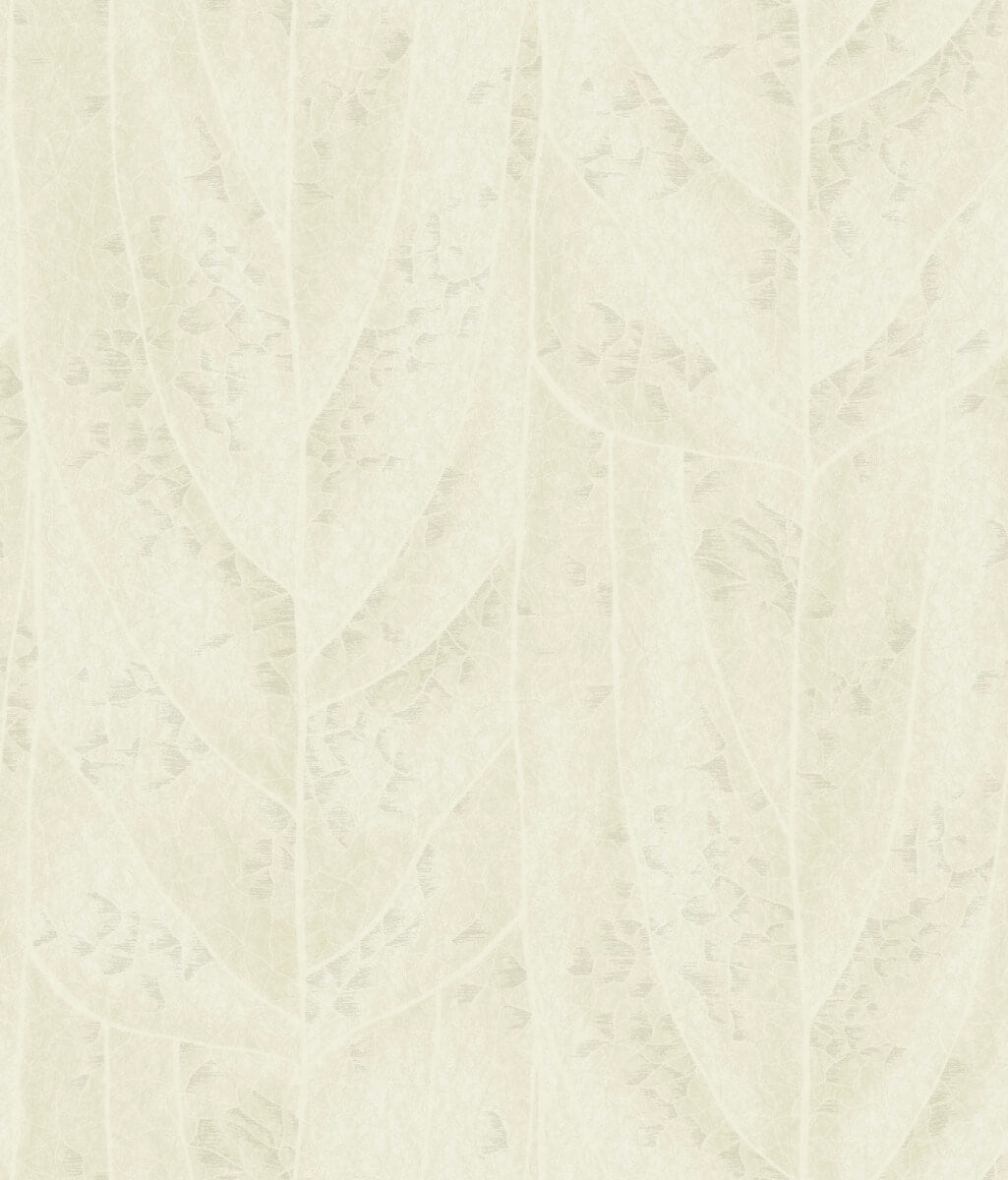 Candice Olson Natural Discovery Dicot Leaf Wallpaper - Pearl