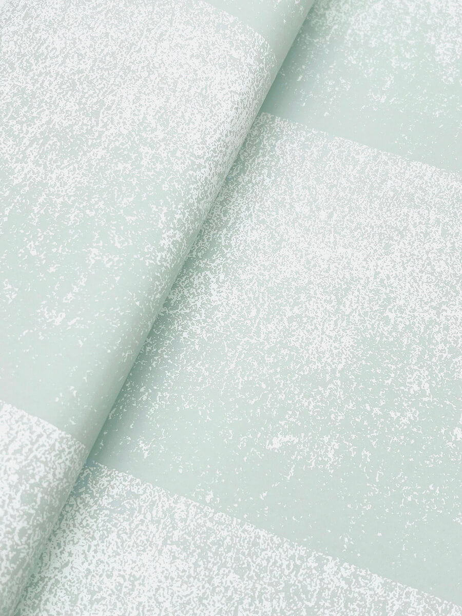 Candice Olson Natural Discovery Particle Stripe Wallpaper Sample - Blue