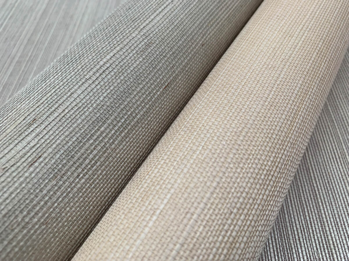 York Grasscloth Resource Library Sisal Wallpaper Sample - Taupe
