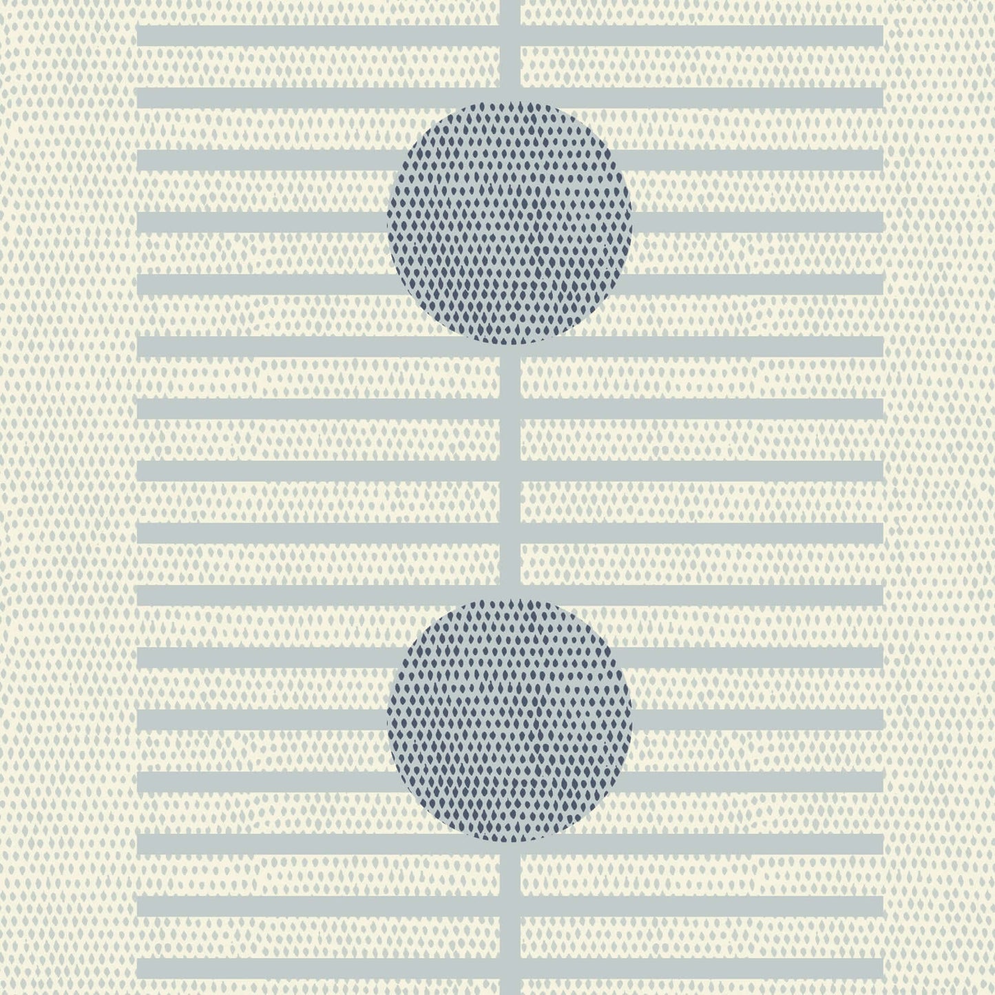 Mitchell Black Nomalanga Wallpaper Sample - Blue Alabaster