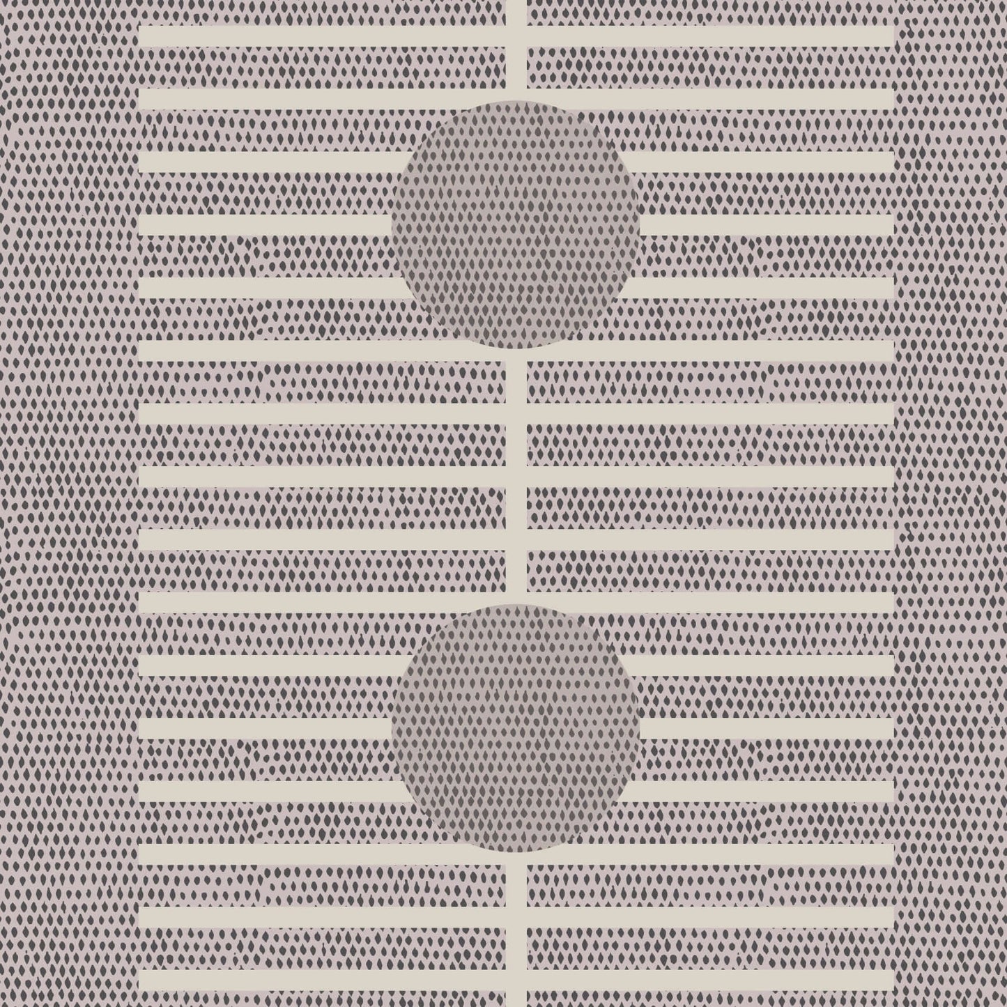 Mitchell Black Nomalanga Wallpaper Sample - Faded Silk