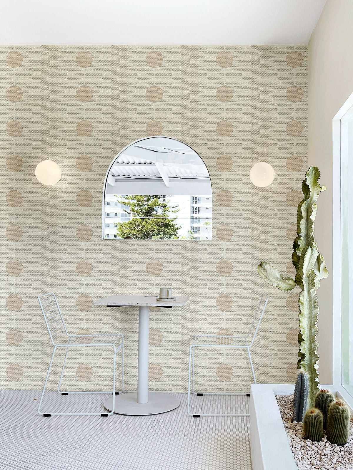 Mitchell Black Forbes Masters Nomalanga Wallpaper Sample - Linen