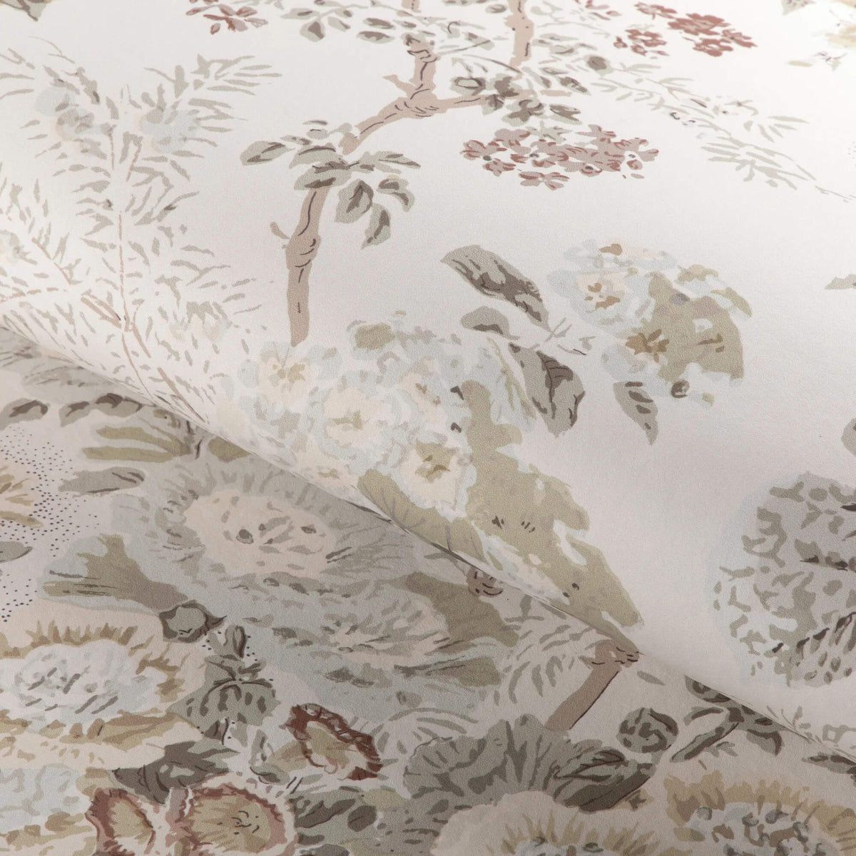 Lee Jofa Althea Wallpaper - Stone