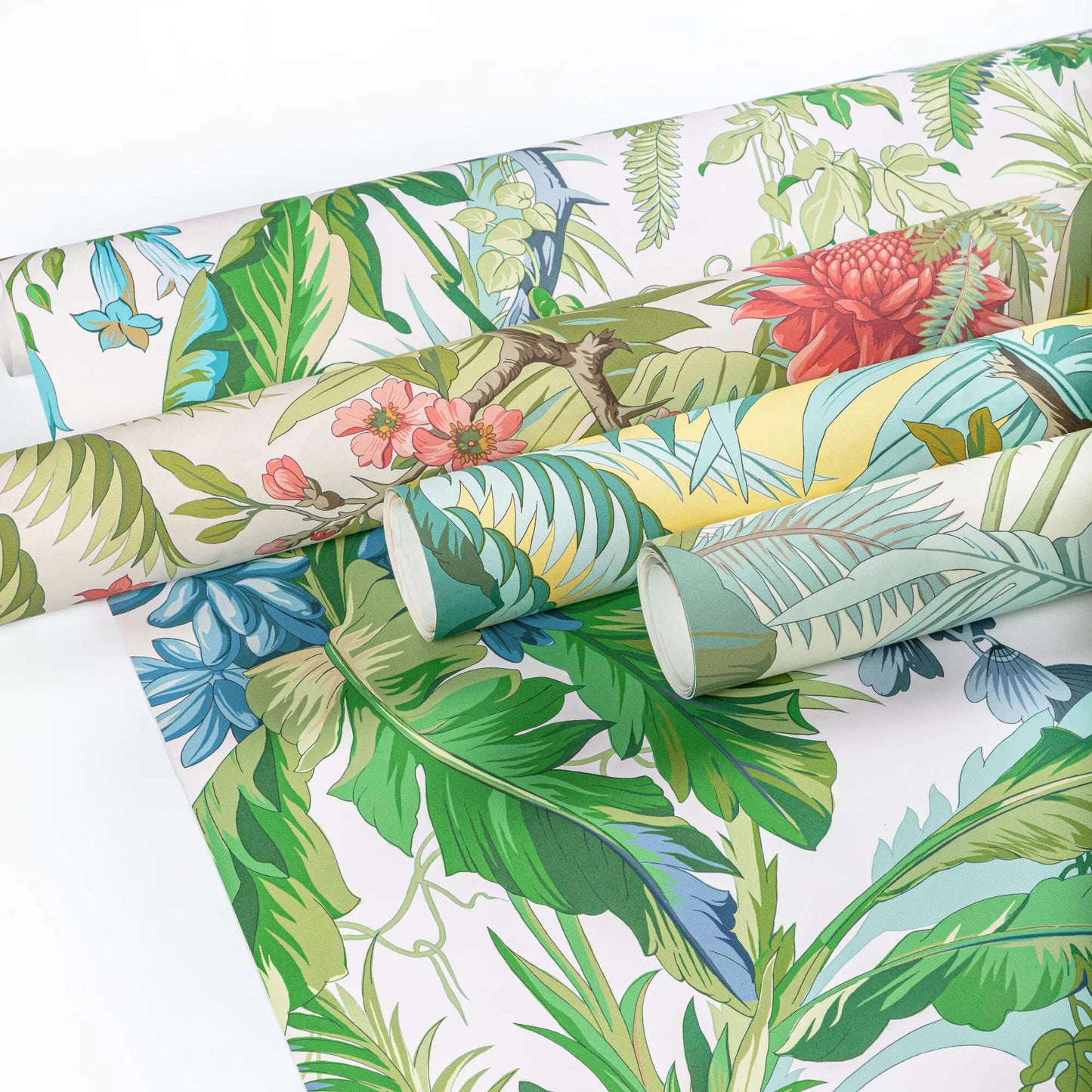 Brunschwig & Fils Majorelle Print Wallpaper - Lilac