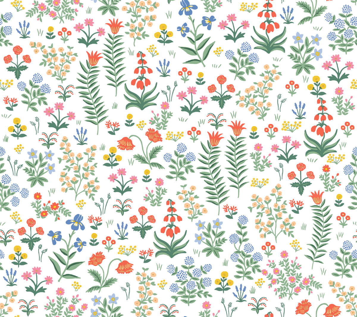 Rifle Paper Co. Menagerie Garden Peel & Stick Wallpaper - Rose Multi