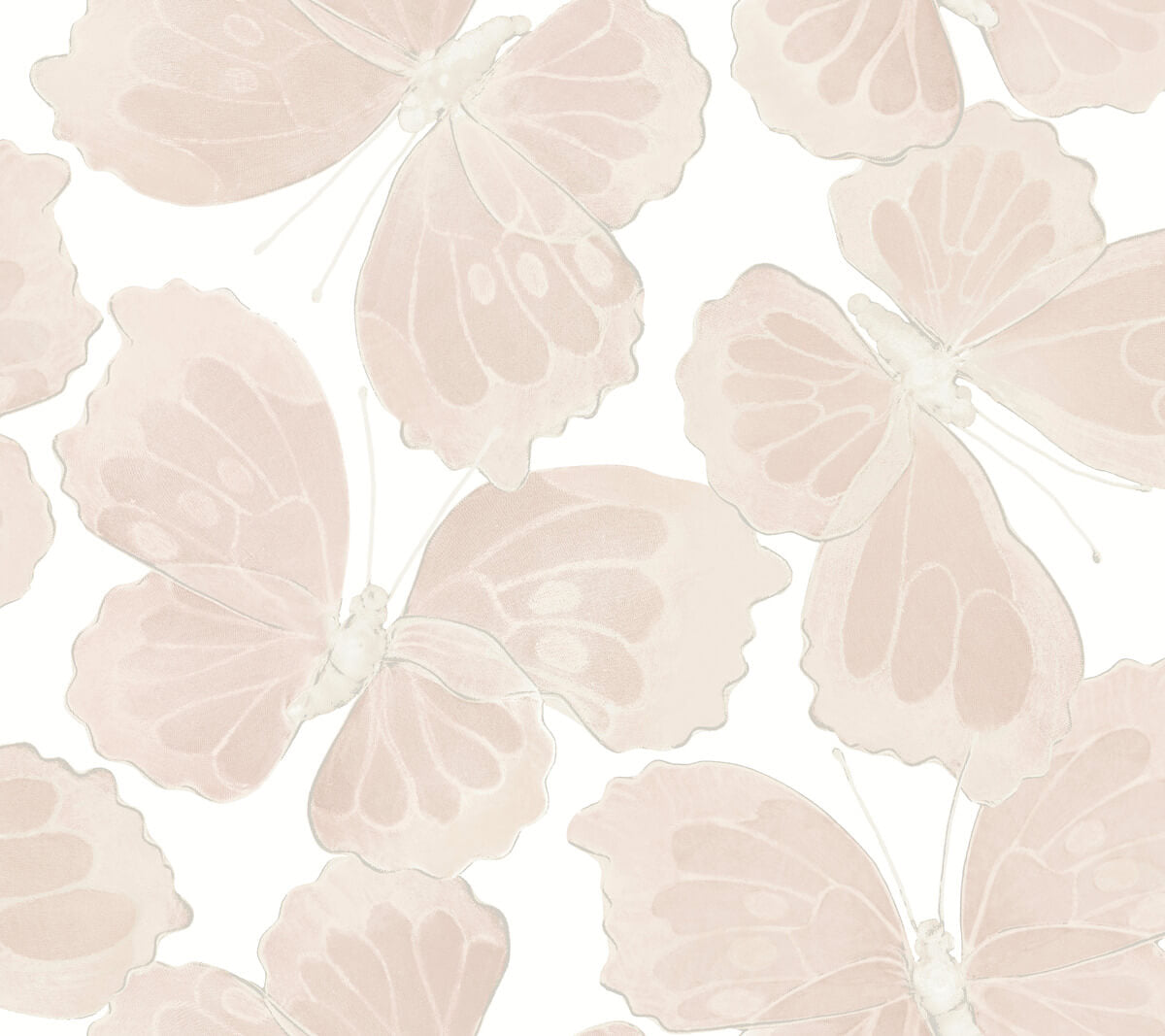 Aviva Stanoff Monarch Peel & Stick Wallpaper Sample - Pink