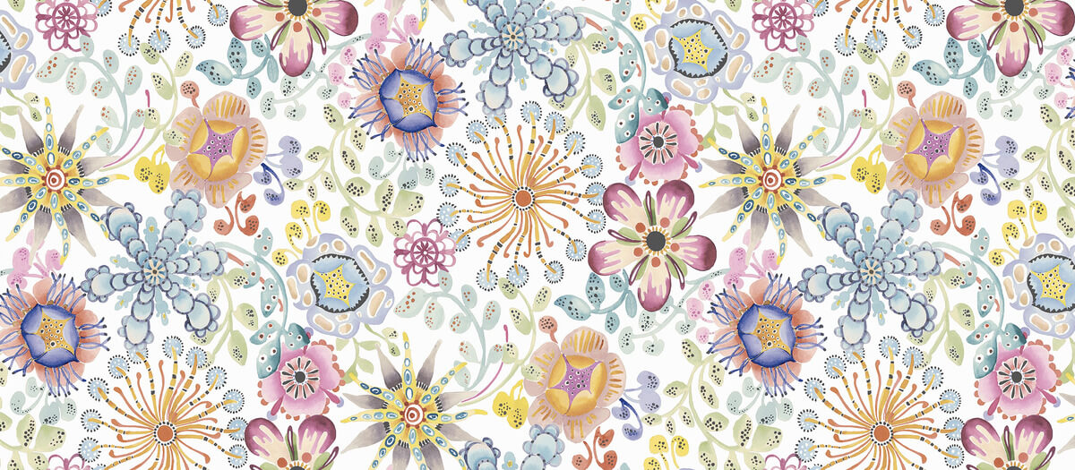 Tuscany Floral ゴブラン織　壁掛け　USA PSW1636RL York Missoni Magic Garden Multicolor Peel & Stick