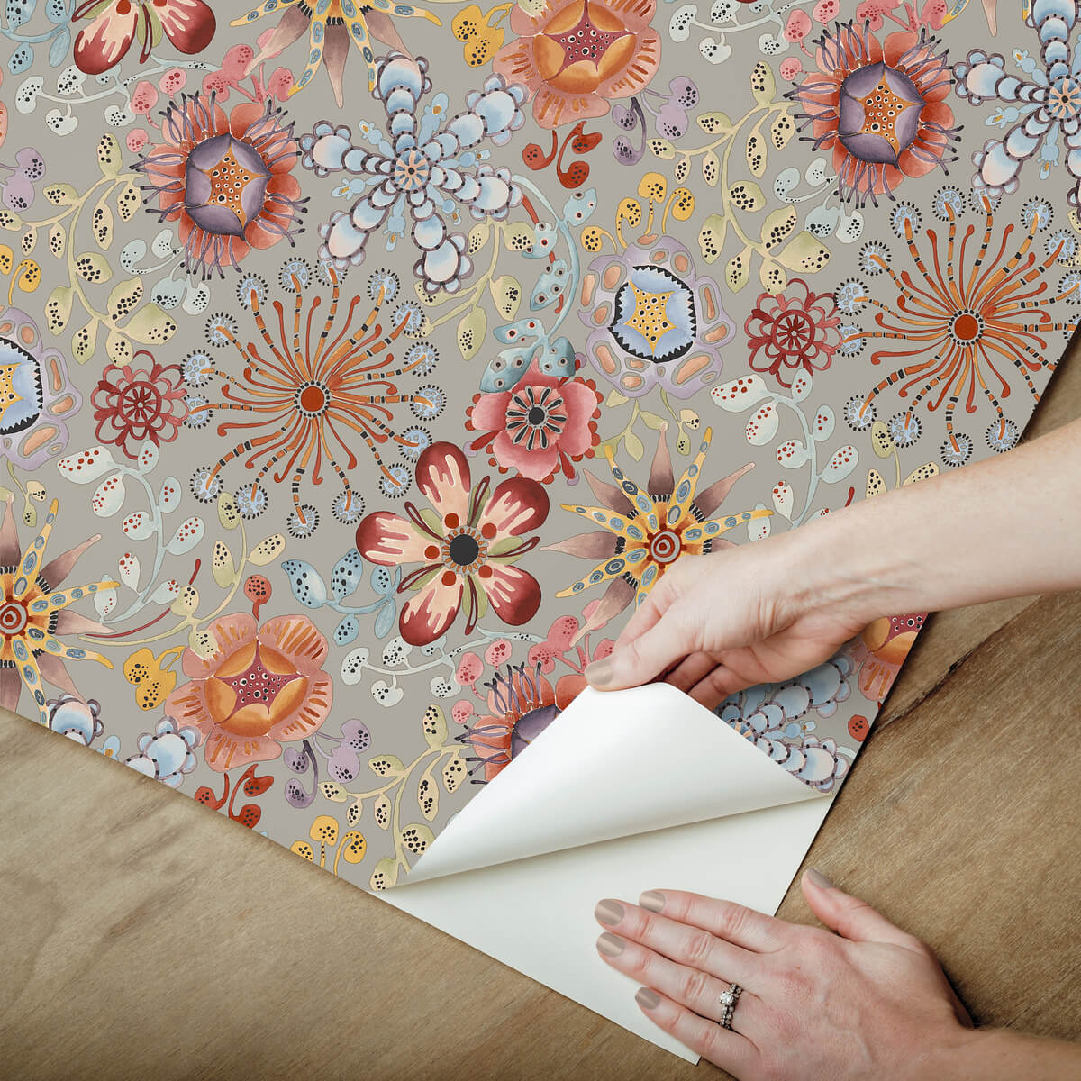 Missoni Magic Garden Peel & Stick Wallpaper Sample - Multicolor