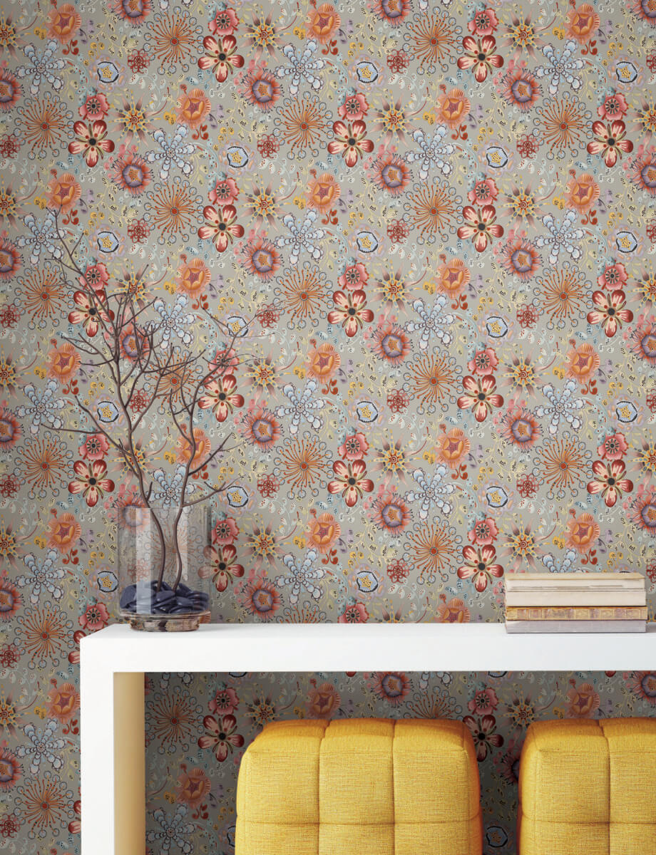 Missoni Magic Garden Peel & Stick Wallpaper Sample - Multicolor