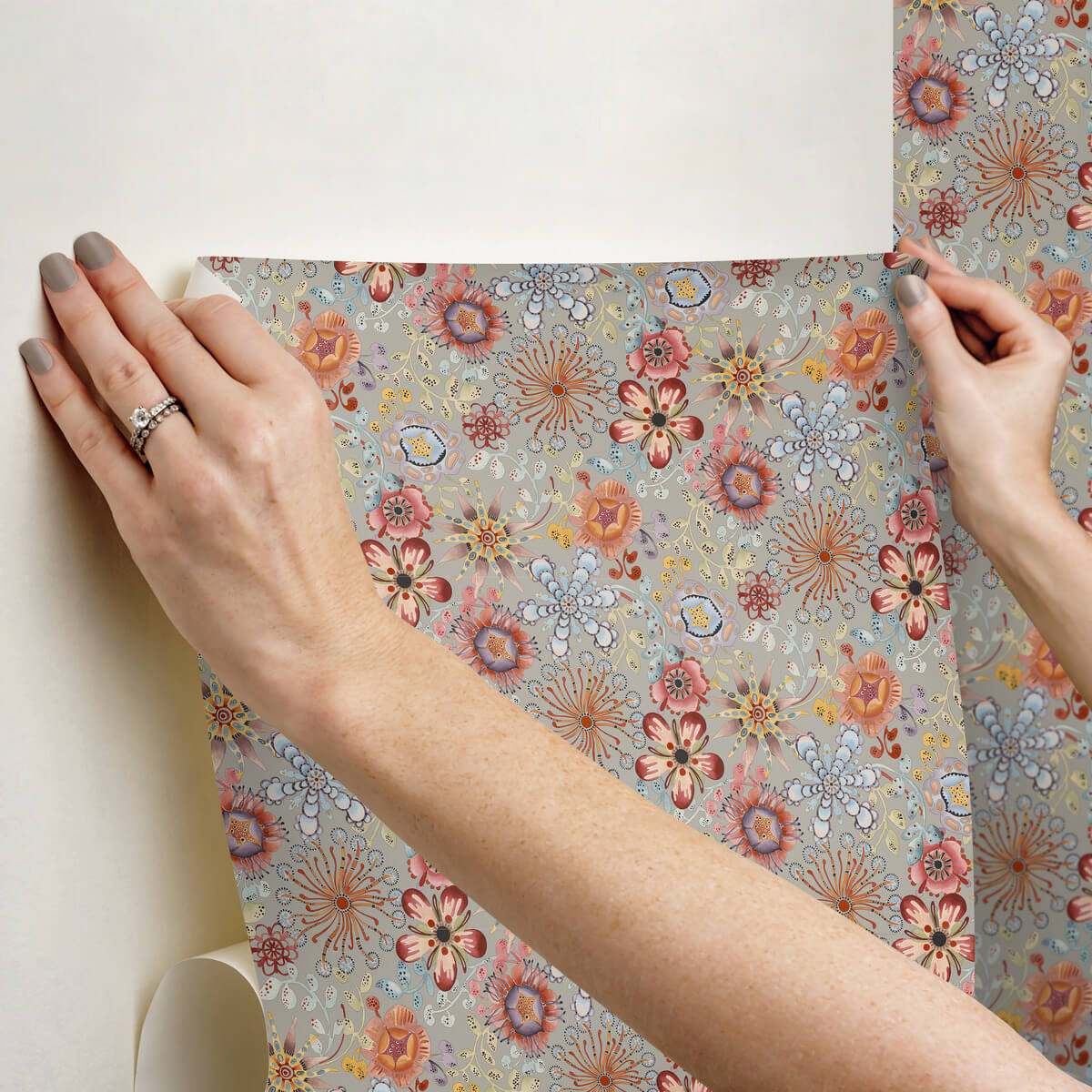 Missoni Magic Garden Peel & Stick Wallpaper Sample - Multicolor