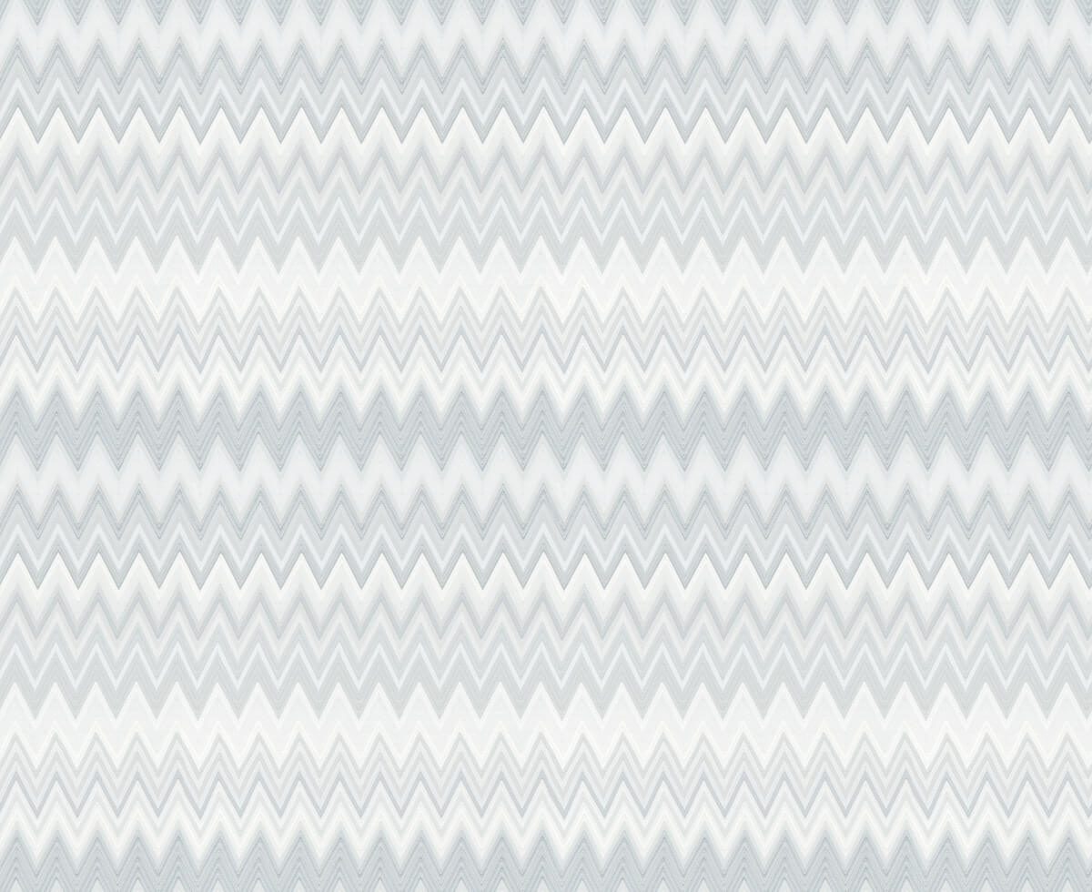 Missoni Zig Zag Peel & Stick Wallpaper Sample - White