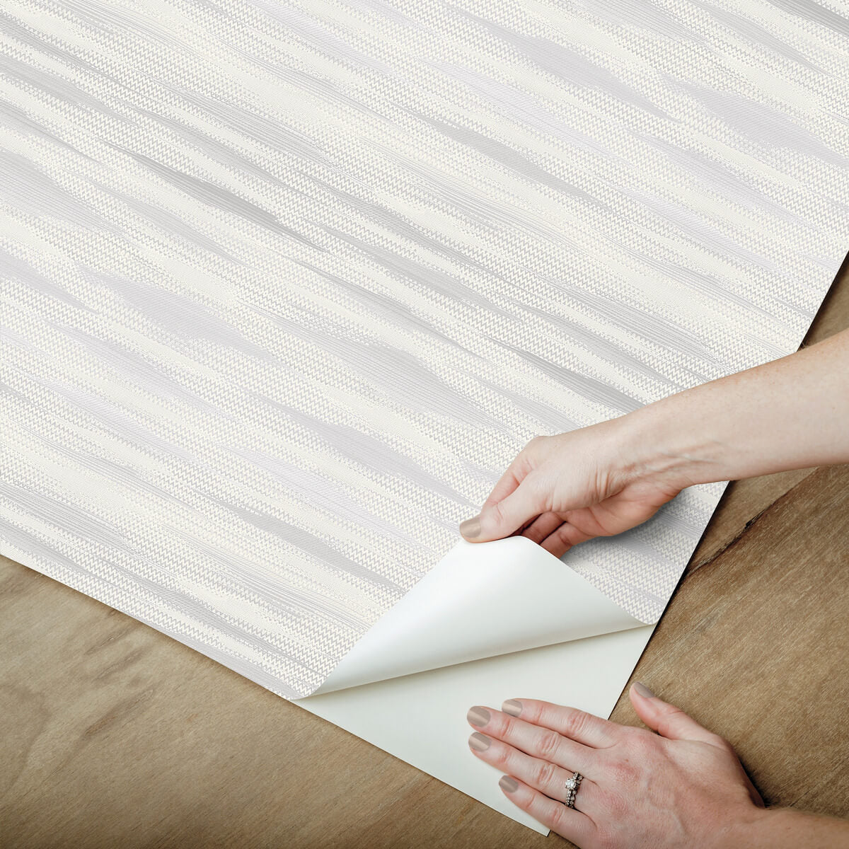 Missoni Fireworks Peel & Stick Wallpaper Sample - Warm Grey
