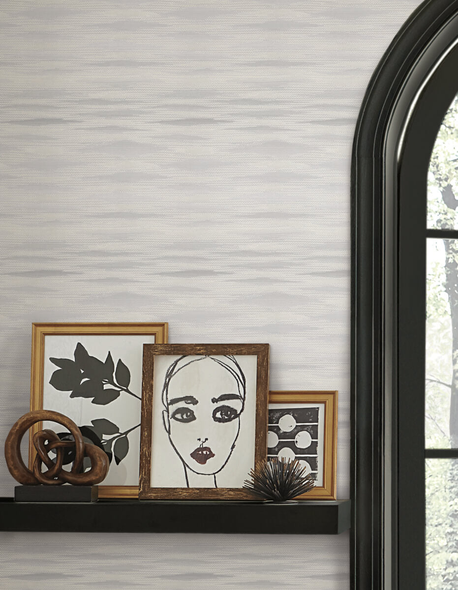 Missoni Fireworks Peel & Stick Wallpaper Sample - Warm Grey