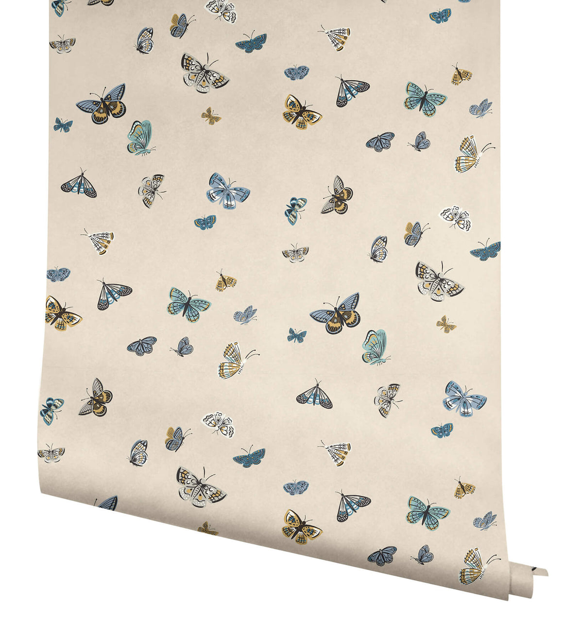 Rifle Paper Co. Butterfly House Peel & Stick Wallpaper - Linen