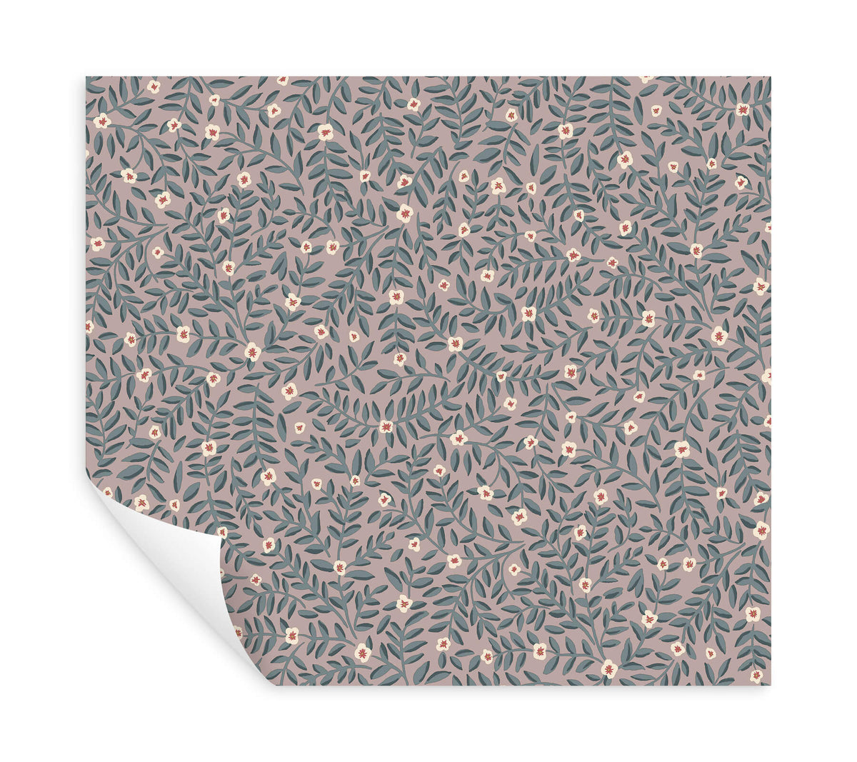 Rifle Paper Co. Elodie Peel & Stick Wallpaper Sample - Lilac