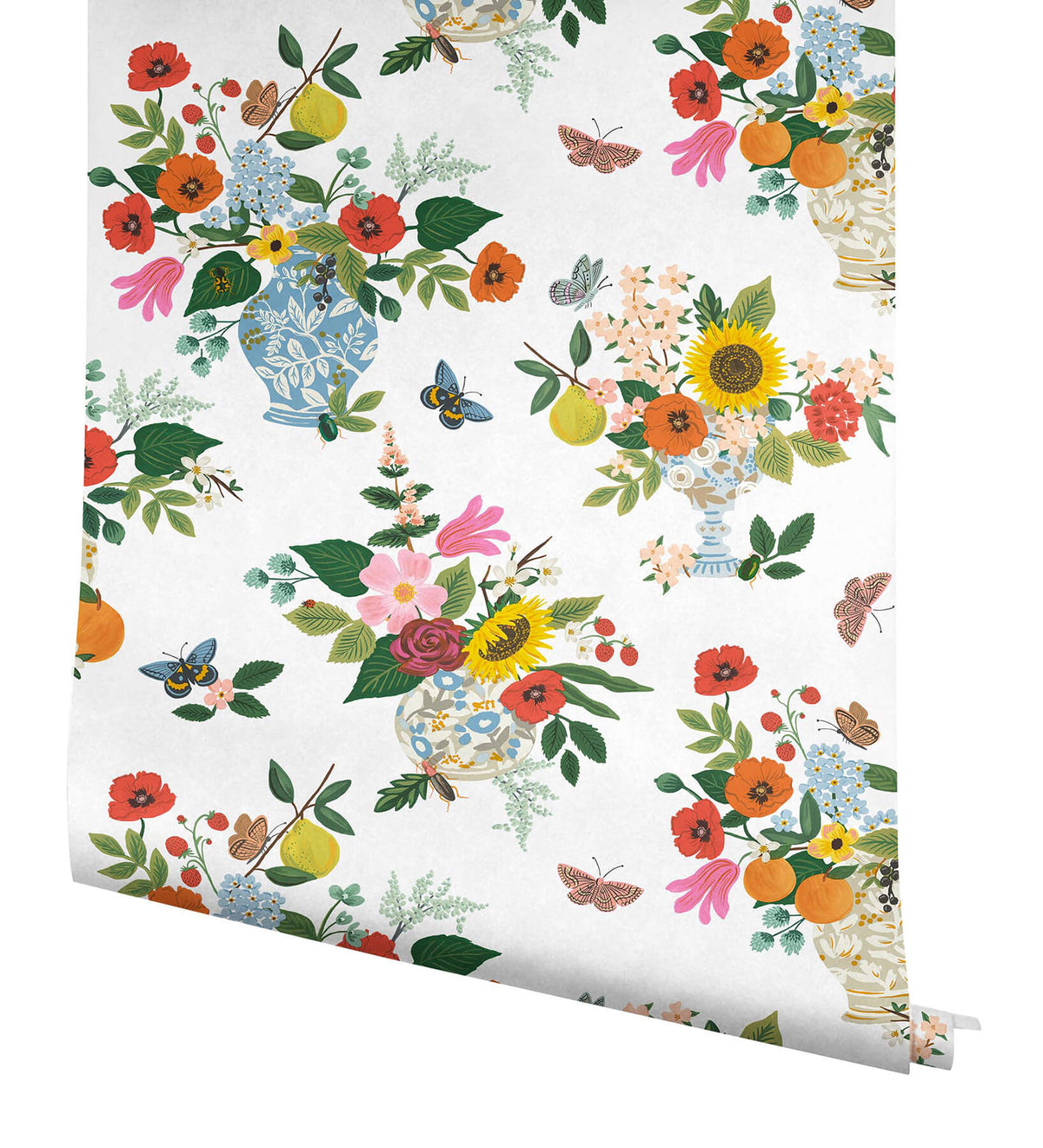 Rifle Paper Co. Flower Studies Wallpaper - Bright