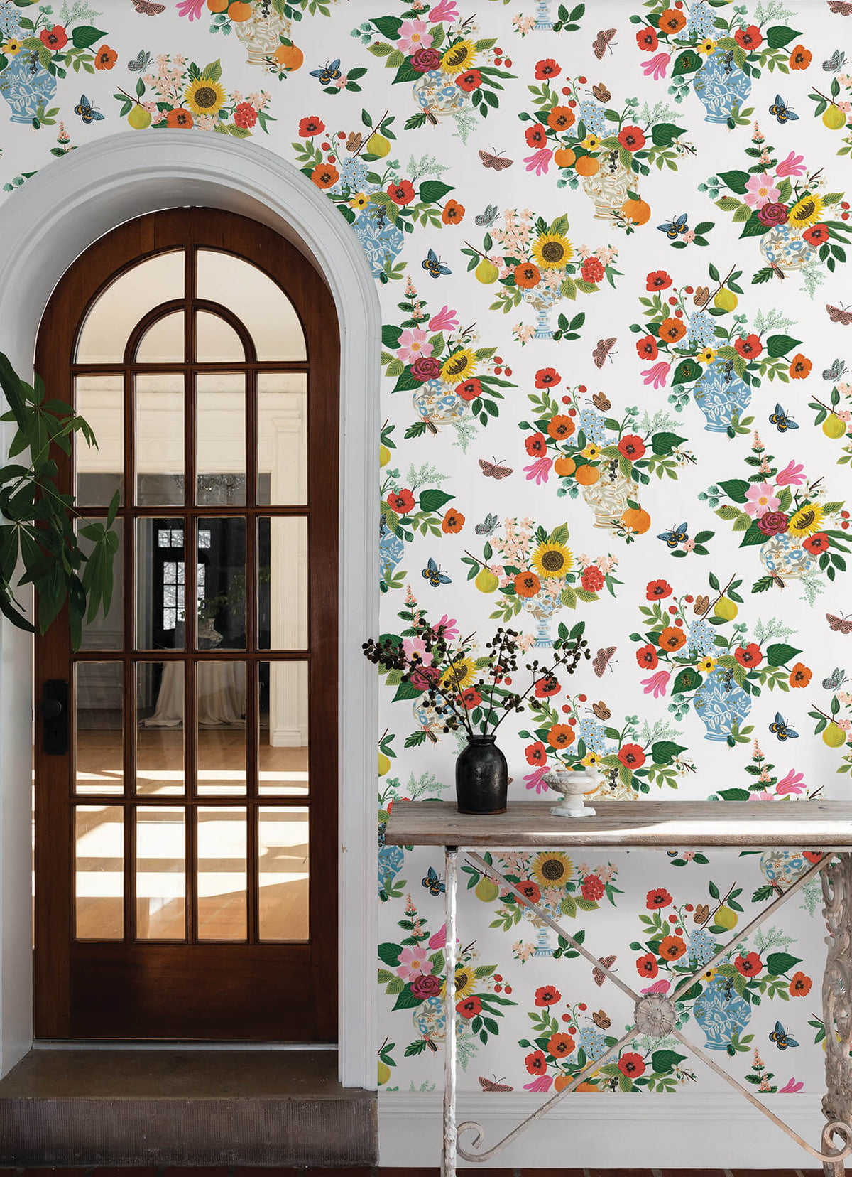 Rifle Paper Co. Flower Studies Wallpaper - Bright