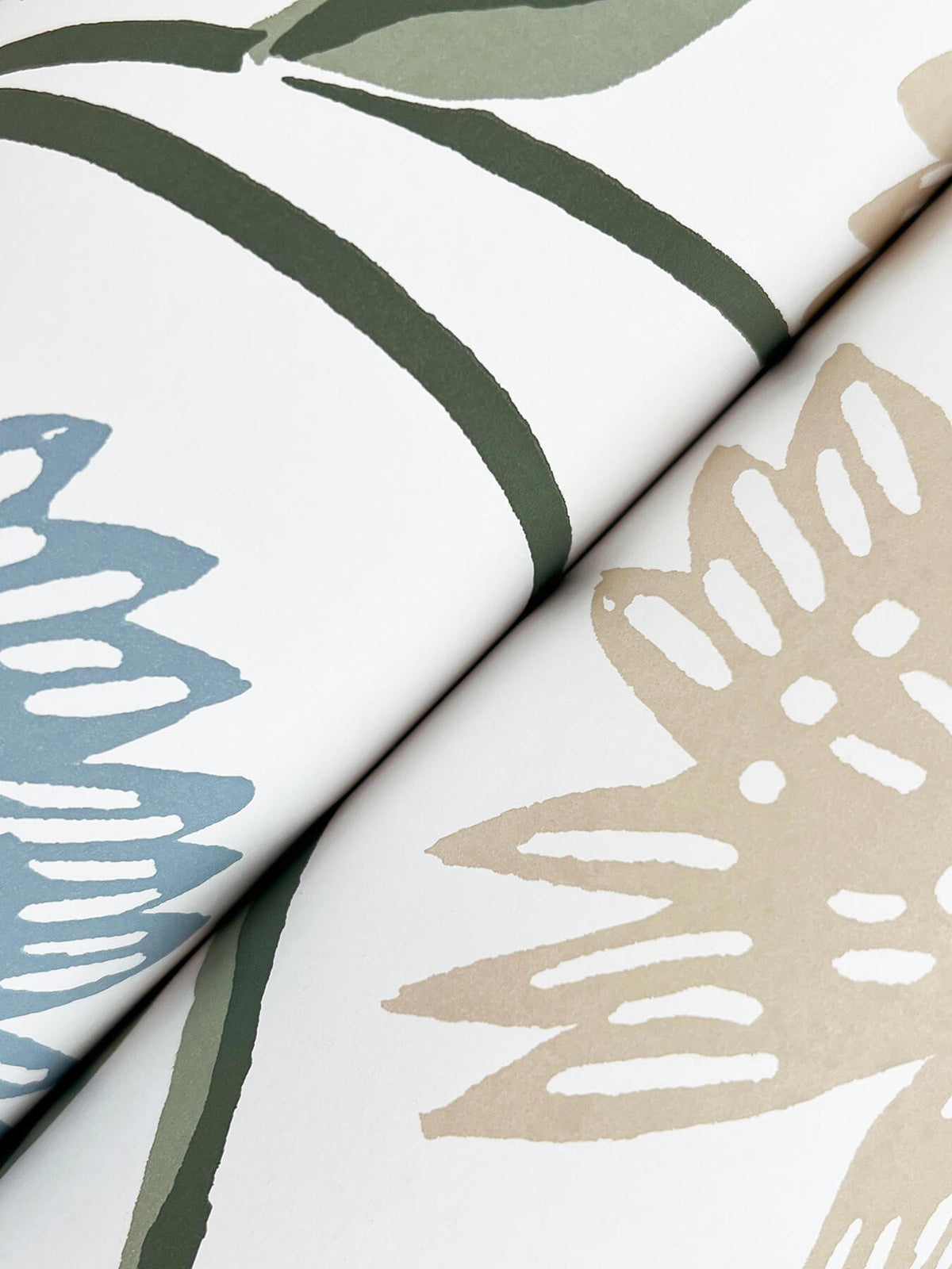 Rifle Paper Co. Aster Wallpaper - White