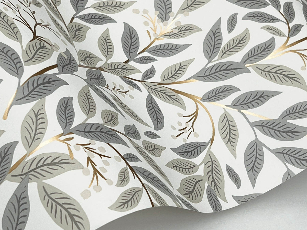 Rifle Paper Co. Willowberry Wallpaper Sample - Linen