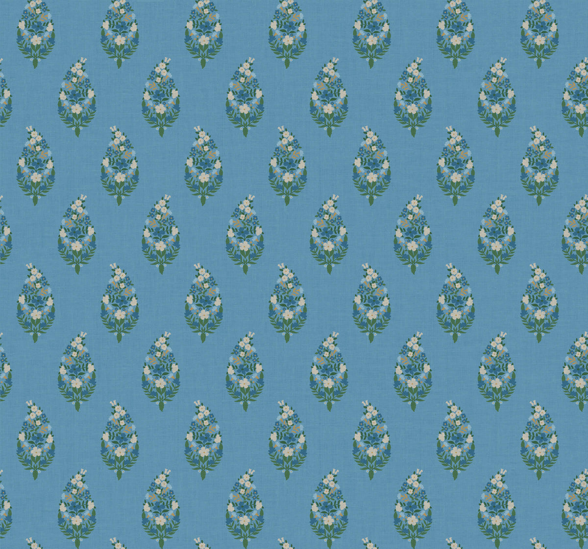 Rifle Paper Co. Paisley Wallpaper - Blue