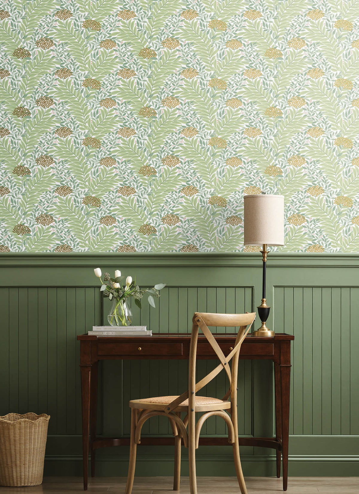 Rifle Paper Co. Highgrove Wallpaper - White
