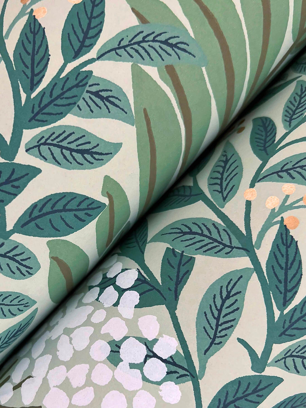 Rifle Paper Co. Highgrove Wallpaper - Sage