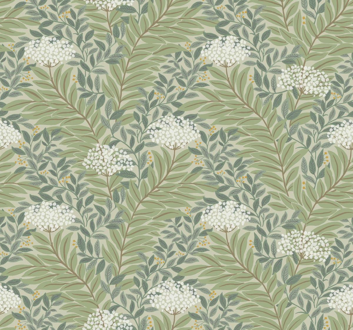 Rifle Paper Co. Highgrove Wallpaper - Sage