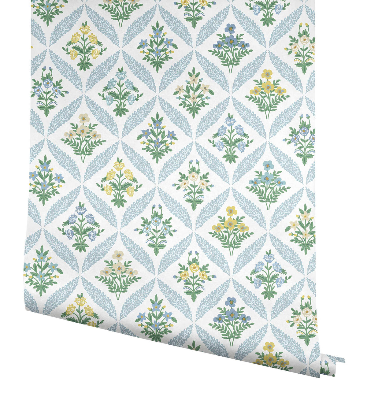 Rifle Paper Co. Estee Garden Wallpaper - Blue